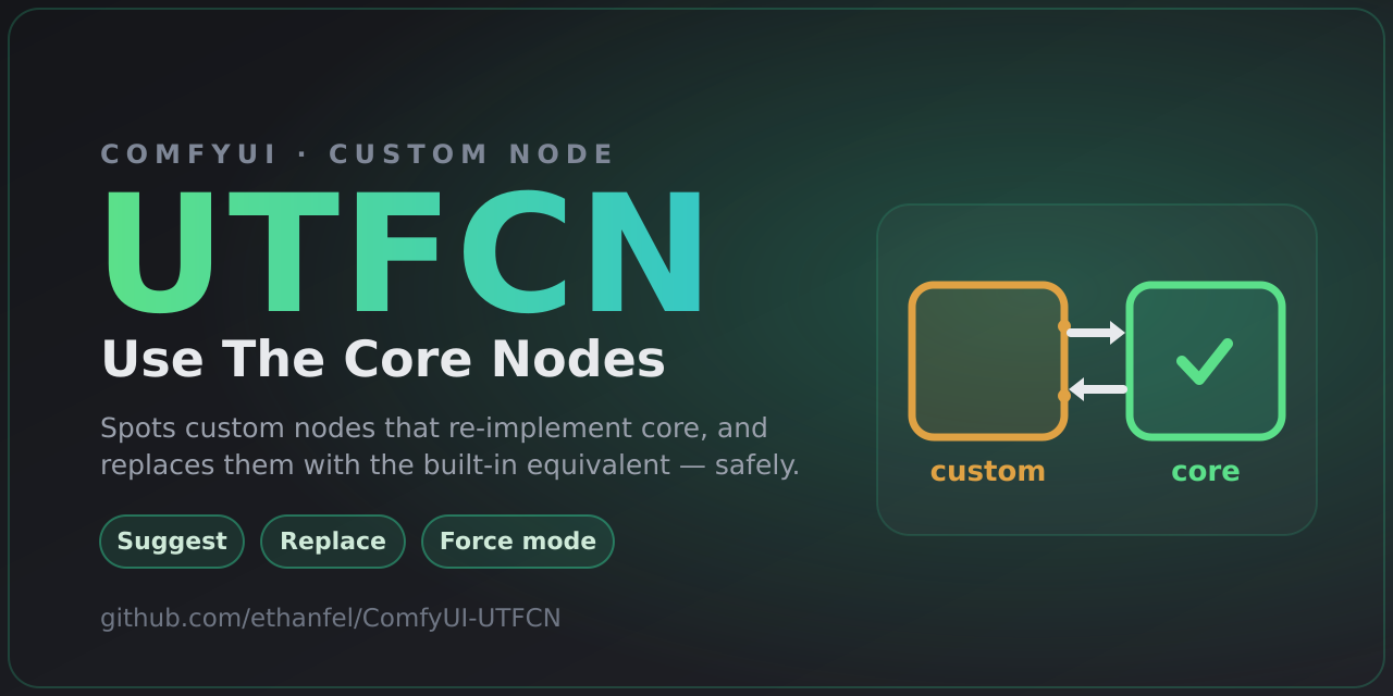 UTFCN — Use The Core Nodes